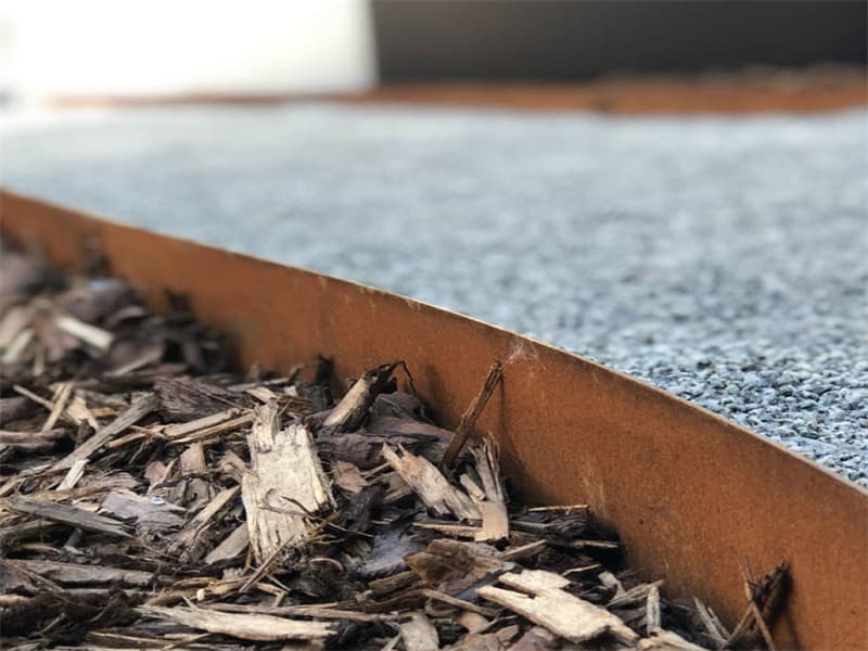 European style landscape edging For Park Project
